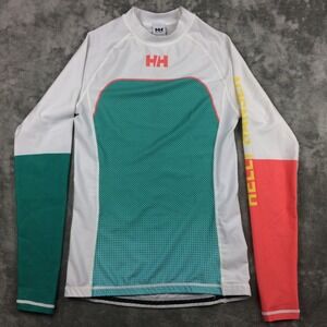 Helly Hansen Women's Swim Coverup - Teal, Coral, and White